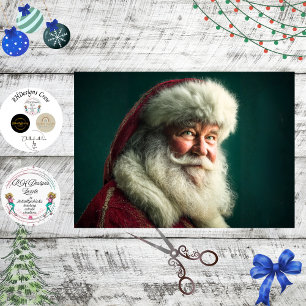 Decoupage Magical Tradition Santa Claus  Tissue Paper