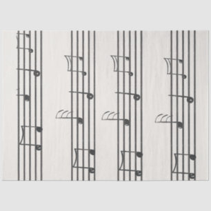 Decoupage Musical Notes Sheets Music  Tissue Paper