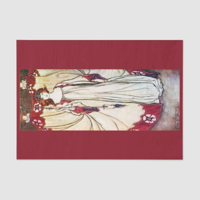 Decoupage Paper 10"x15" - Arthur Rackham 10 (Front)