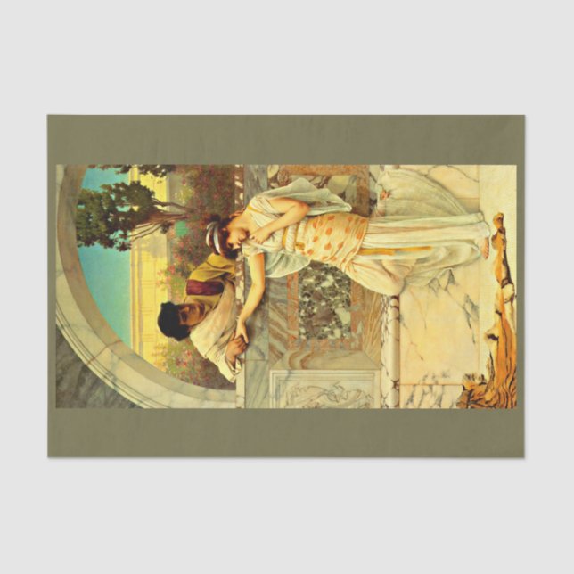 Decoupage Paper 10"x15" - John William Godward 4 (Front)
