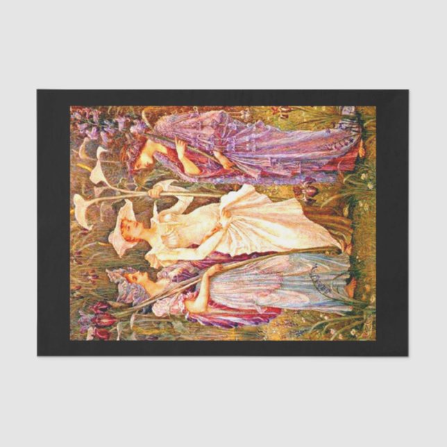 Decoupage Paper 10"x15" - Walter Crane 22 (Front)