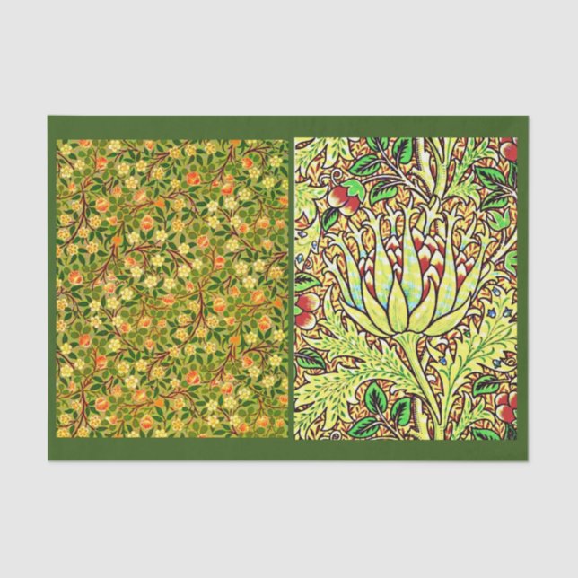 Decoupage Paper 10"x15" - William Morris 17 (Front)