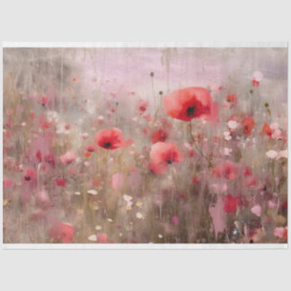 Decoupage Paper, Wrapping Pa- Whispers of Petals 2 Tissue Paper