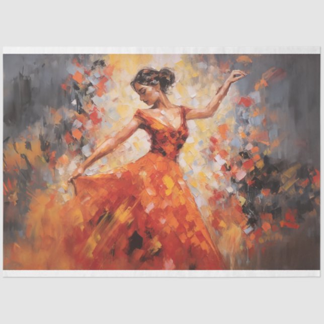 Decoupage Paper, Wrapping Paper- Muse of Dreams 4 Tissue Paper (Front)