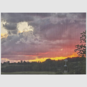 Decoupage Photography Hearts In The Sky For Judi  Tissue Paper