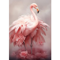 Decoupage Pink Flamingo Starlight Splendour 