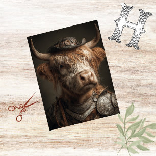 Decoupage Steampunk Highland Diesel Punk Machinery Tissue Paper