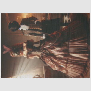 Decoupage Steampunk Victorian Fantasy Masquerade Tissue Paper