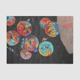 decoupage tissue paper, Apple bag of colours Tissue Paper