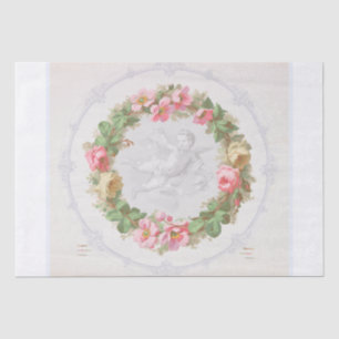 DECOUPAGE TISSUE PAPER : CEILING MEDALLION