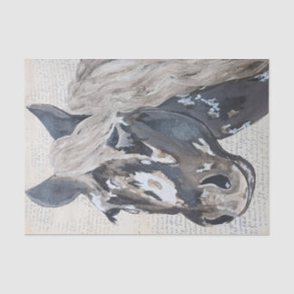 Decoupage tissue paper, Horse head Paper