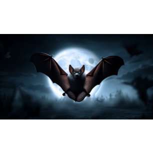 Decoupage Vampire Gothic Bat Moon  Tissue Paper