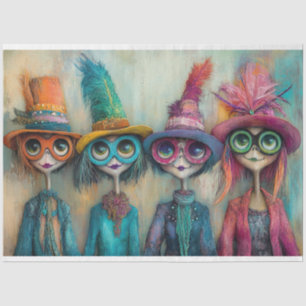 Decoupage Whimsical Chenal Country Club Moms 1  Tissue Paper