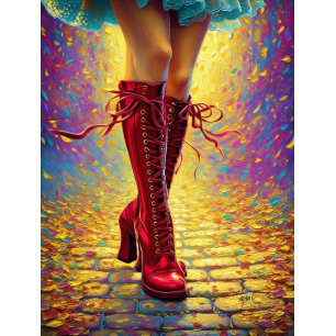 Decoupage Whimsical Walk of Independence Tissue Paper