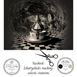 Decoupage Wonderland Chequered Tea Party Rabbit  Tissue Paper