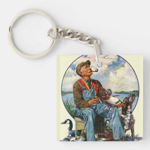 Decoys Key Ring