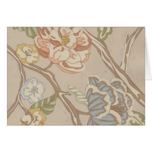 Decrative Organza Chintz Floral Design