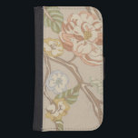 Decrative Organza Chintz Floral Design Samsung S4 Wallet Case<br><div class="desc">A decorative organza chintz floral design,  the pale colours offer a muted beauty without taking away any power from this piece. Hang it in your bedroom,  your living room,  or any room. You can't go wrong with this purchase!</div>