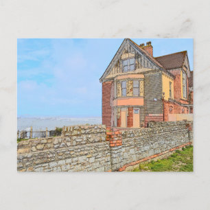 Decrepit House postcard