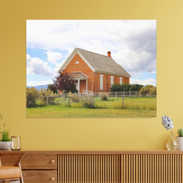 Dedicated 1892  canvas print (Insitu(LivingRoom))