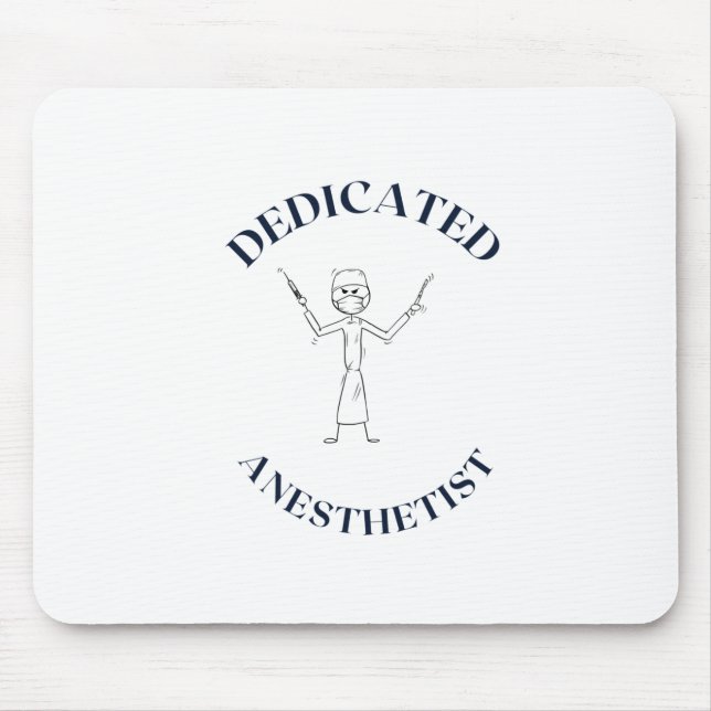DEDICATED ANESTHETIST MOUSE MAT (Front)