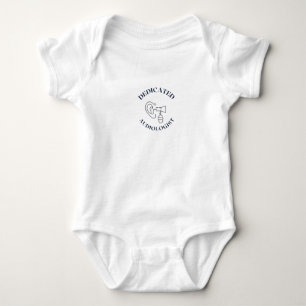 DEDICATED AUDIOLOGIST BABY BODYSUIT