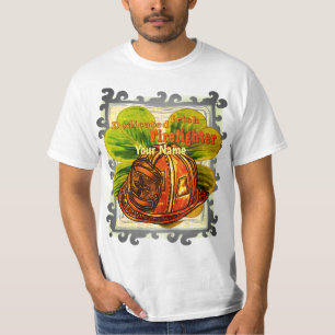 Dedicated Irish Firefighter t-shirt