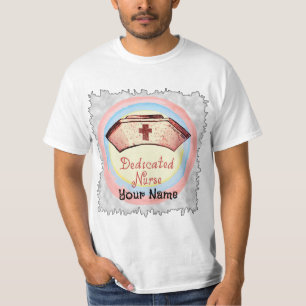 Dedicated Nurse Cap  T-Shirt