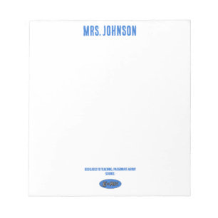 Dedicated To Teaching   Passionate About Science Notepad