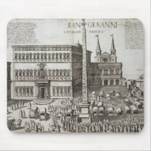 Dedication of the Obelisk in front of the Basilica Mouse Mat