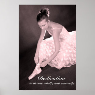 Dedication Poster