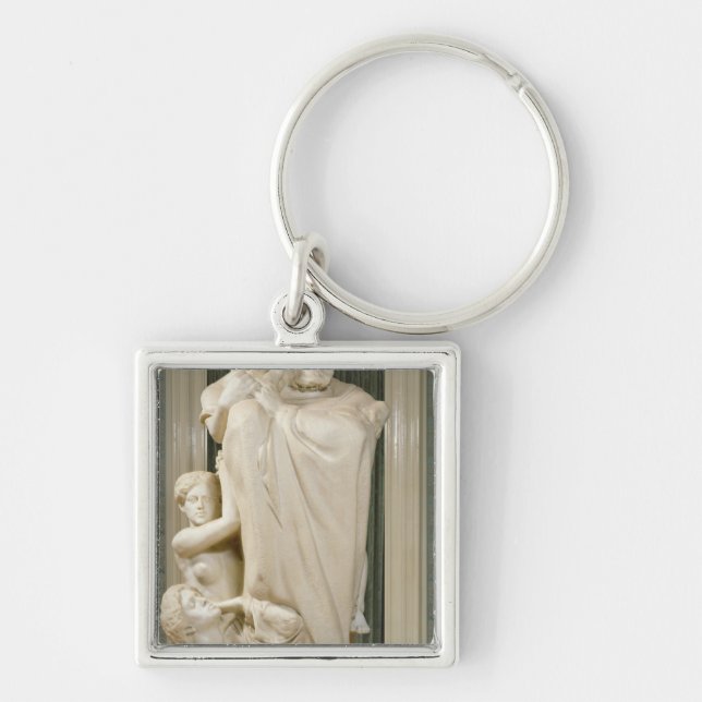 Dedication to Brahms, 1909 Key Ring (Front)