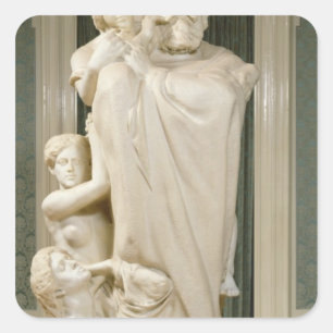 Dedication to Brahms, 1909 Square Sticker