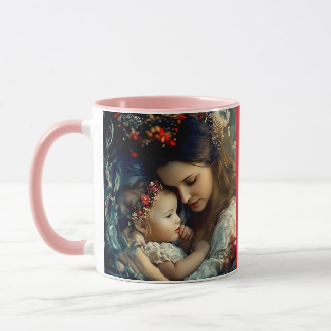 Dedication To Moms Mug (Left)