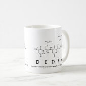 Dedra peptide name mug (Front Right)