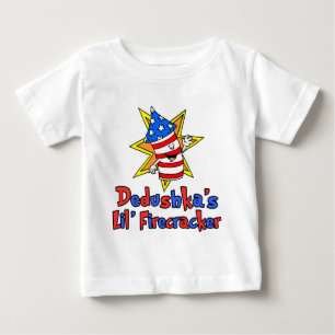 Dedushka's Little Firecracker Baby T-Shirt