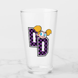 Dee Dee Athletic Letters Graphic Glass