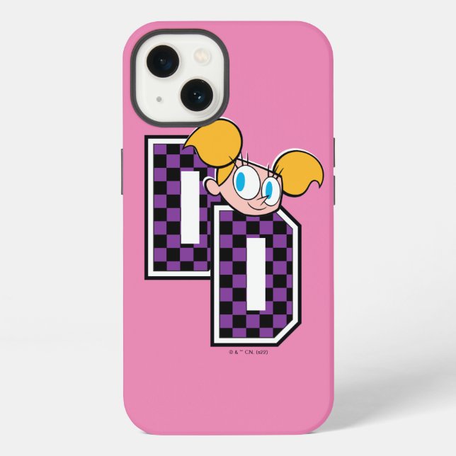 Dee Dee Athletic Letters Graphic iPhone Case (Back)