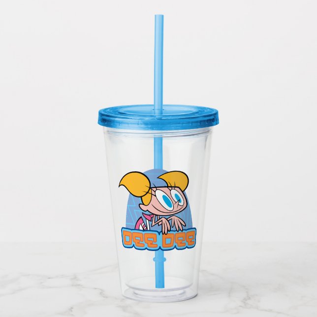 Dee Dee Character Name Graphic Acrylic Tumbler (Front)