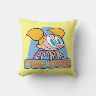 Dee Dee Character Name Graphic Cushion