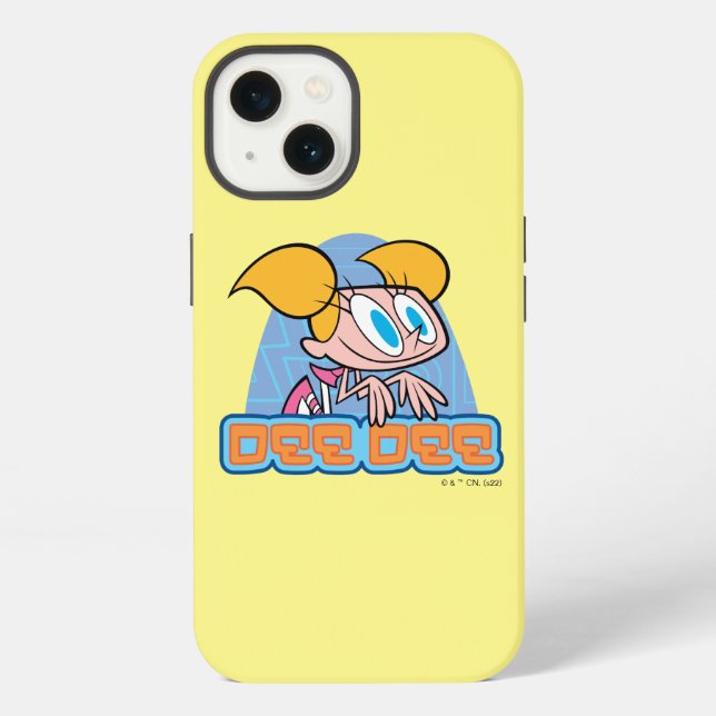 Dee Dee Character Name Graphic iPhone Case (Back)