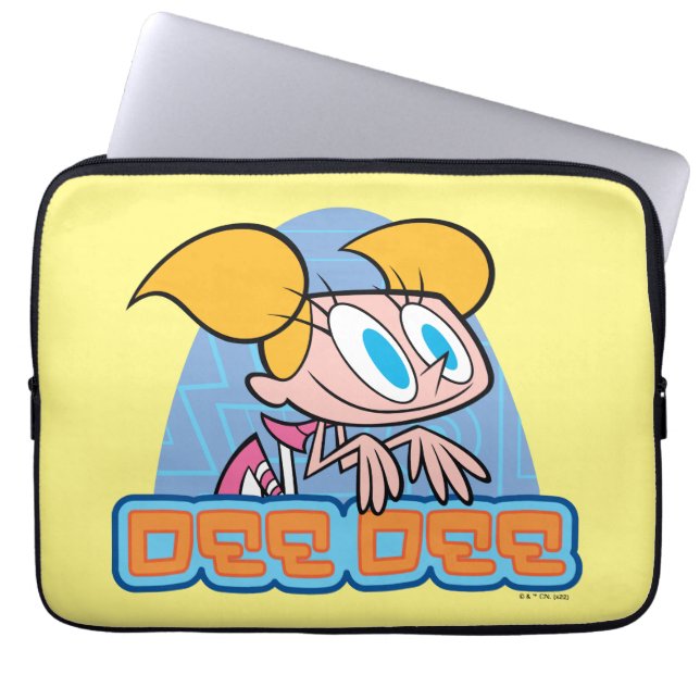 Dee Dee Character Name Graphic Laptop Sleeve (Front)