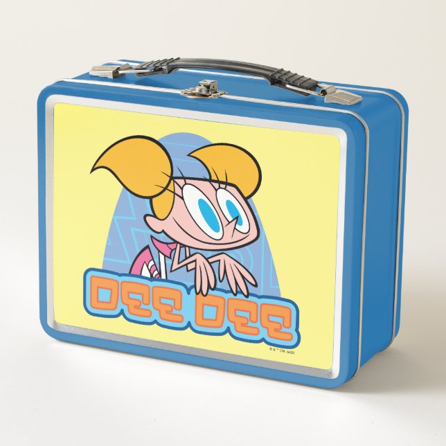 Dee Dee Character Name Graphic Metal Lunch Box (Front)
