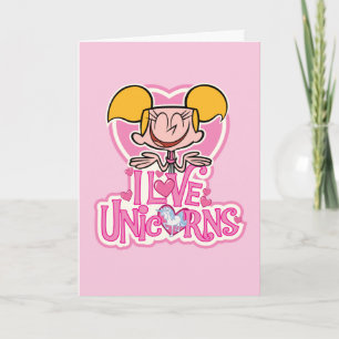 Dee Dee - I Love Unicorns Card