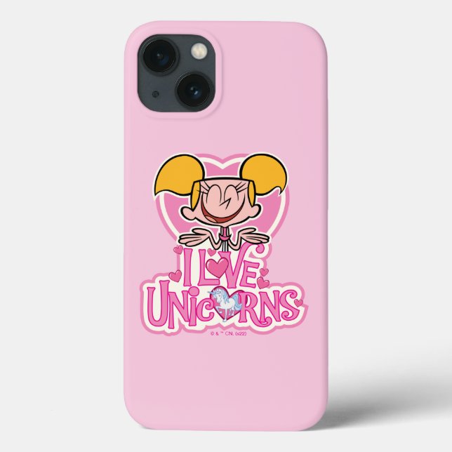 Dee Dee - I Love Unicorns Case-Mate iPhone Case (Back)