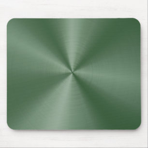 Dee Green Stainless Steel Mouse Pad