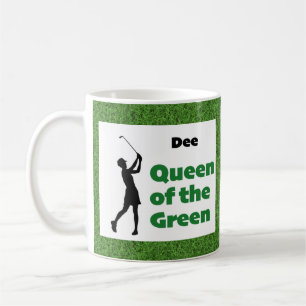 Dee Queen of the Green Coffee Mug