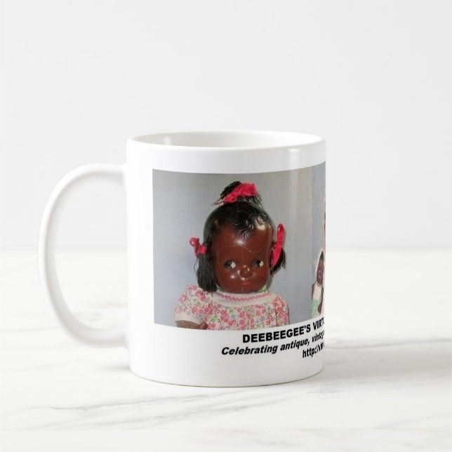 DeeBeeGee's Virtual Black Doll Museum Mug (Left)