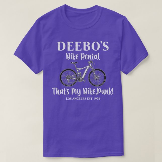Deebo Bike Rental Thats My Bike Punk  T-Shirt (Design Front)