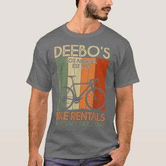 Deebo's Bike Rentals Funny vintage Bike Rider  T-Shirt